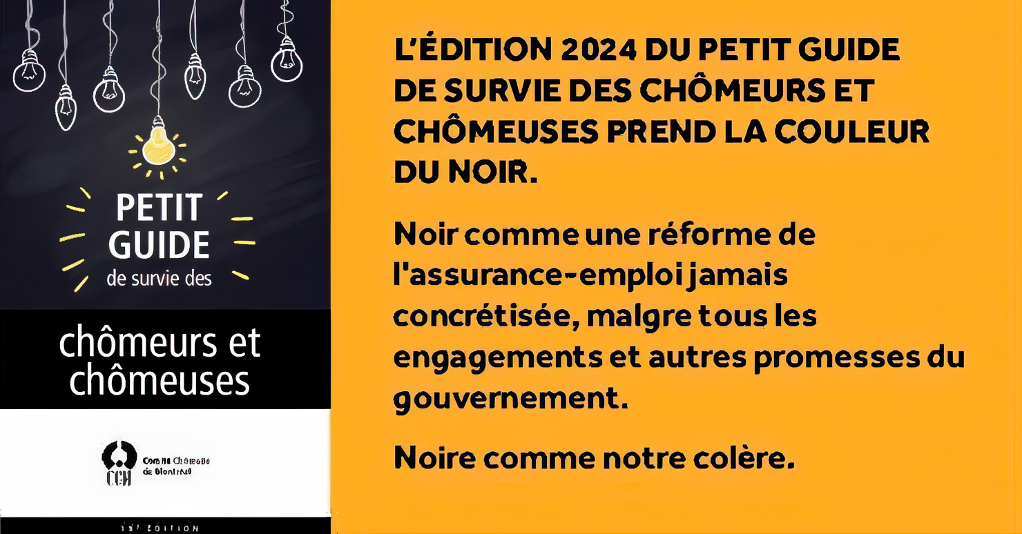 LE PETIT GUIDE DE SURVIE DES CHÔMEURS ET CHÔMEUSES